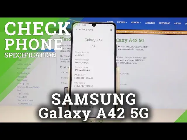 Video thumbnail for How to Check Phone Specification in Samsung Galaxy A42 5G - Reach Phone Info Panel