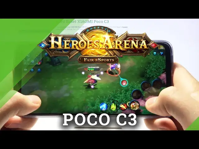 Video thumbnail for Heroes Arena Game Test on POCO C3 – Gameplay / Quality Checkup