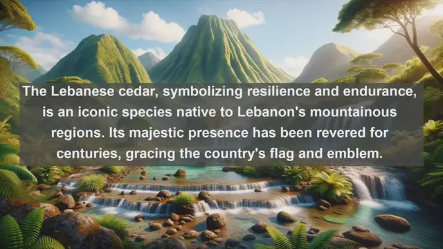 Video thumbnail for Discover Lebanon's Natural Wonders: Top 10 Native Fauna