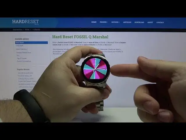 Video thumbnail for How to Change Watch Face in FOSSIL Q Marshal – Update Clock Display