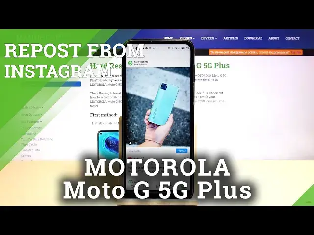 Video thumbnail for How to Download Photos From Instagram on MOTOROLA Moto G 5G Plus