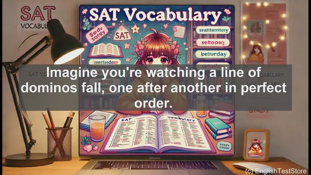 Video thumbnail for 5000 Must Know SAT Vocabulary - Sequent: Understanding the Word for Logical Order