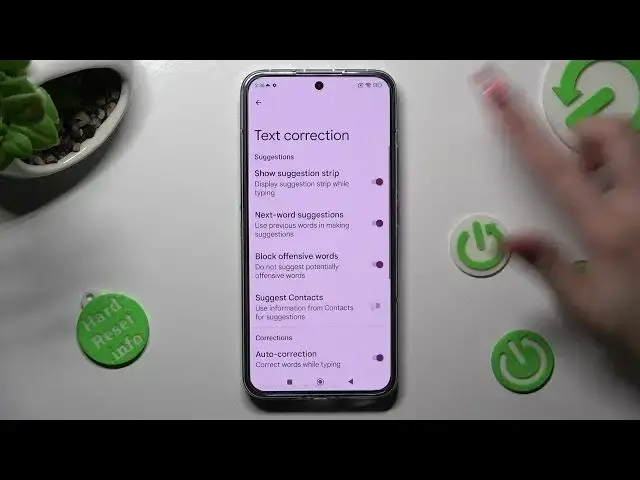 Video thumbnail for How to Enter Text Correction Options on XIAOMI 13?