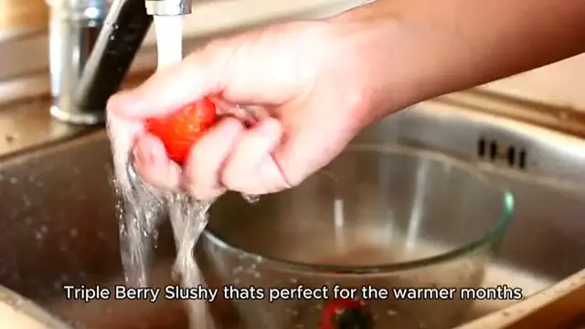 'Video thumbnail for Triple Berry Slushy recipe'