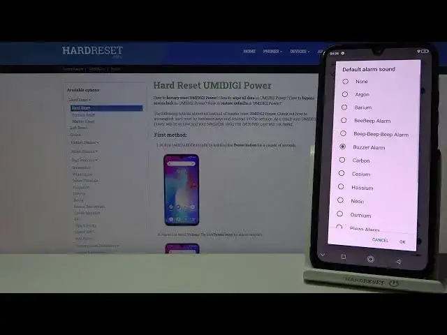 Video thumbnail for Default Alarm Tones in UMIDIGI Power – Check Available Alarm Tones