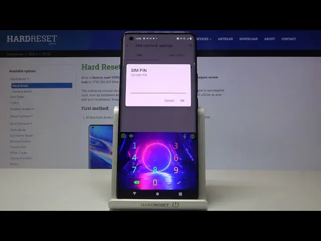 'Video thumbnail for How to Change SIM PIN in VIVO X51 – Set New PIN to SIM Card'