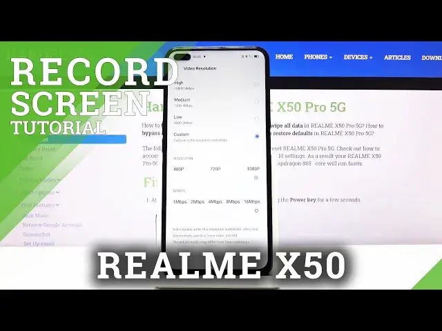 Video thumbnail for How to Record Screen on Realme X50 - Record Display