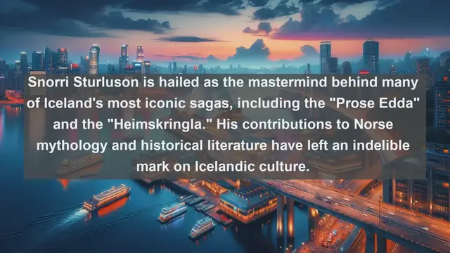 Video thumbnail for Unveiling Icelandic Literary Titans: Top 10 Famous Writers from Iceland