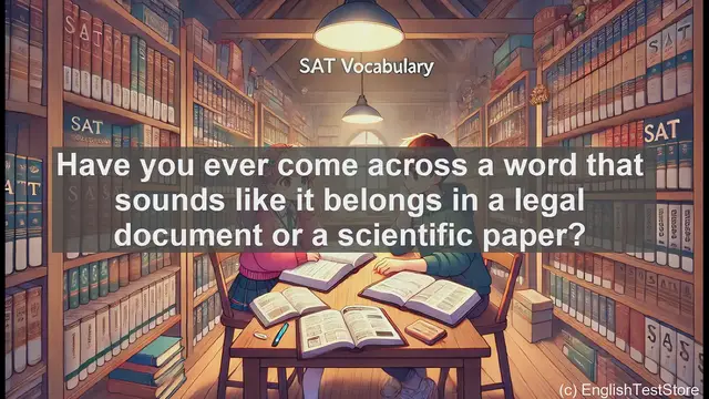 Video thumbnail for 5000 Must Know SAT Vocabulary - Fiducial: A Key SAT Vocabulary Word Explained