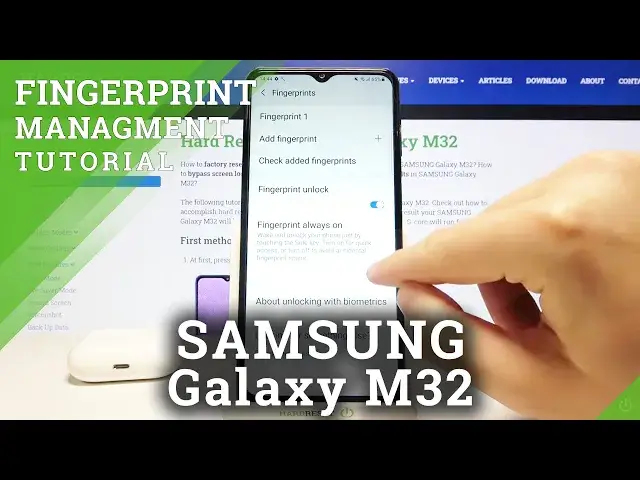 Video thumbnail for How to Scan Fingerprint of SAMSUNG Galaxy M32 Screen is Turned Off