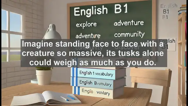 Video thumbnail for 2500 Must Know CEFR B1 Vocabulary - Elephant: The Gentle Giant of Language and Nature