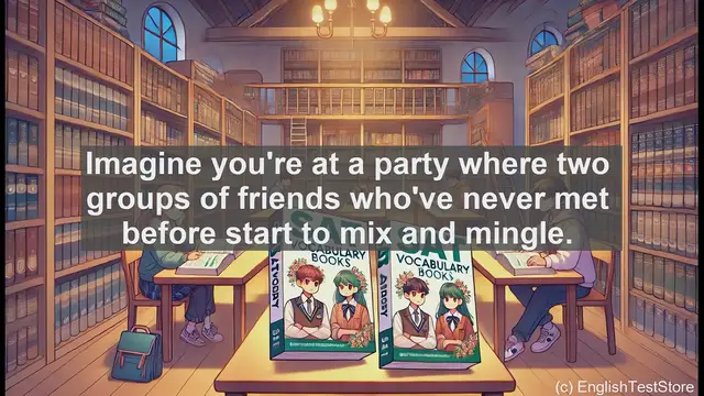 Video thumbnail for 5000 Must Know SAT Vocabulary - SAT Vocab: Commingle - Mixing and Blending in Language