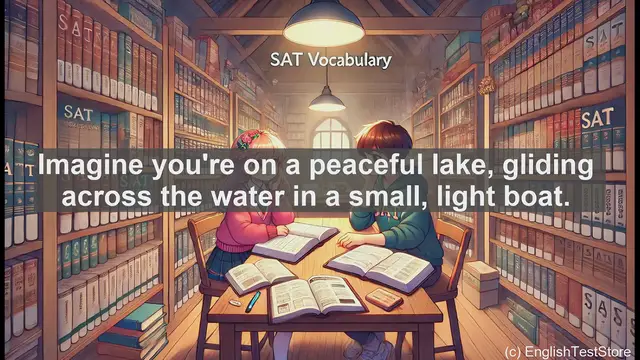 Video thumbnail for 5000 Must Know SAT Vocabulary - What is a Skiff? Small Boat Vocabulary for the SAT