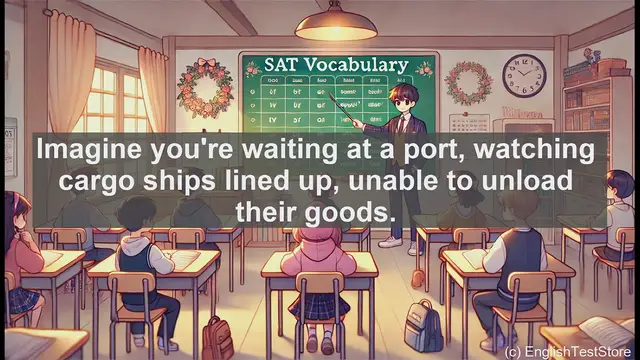 Video thumbnail for 5000 Must Know SAT Vocabulary - Demurrage: The Cost of Shipping Delays