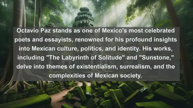 Video thumbnail for Exploring Mexico's Literary Giants: Top 10 Famous Writers