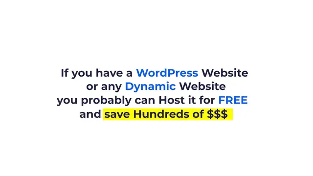 Video thumbnail for How to Host a WordPress Website for Free Best Free web hosting for WordPress