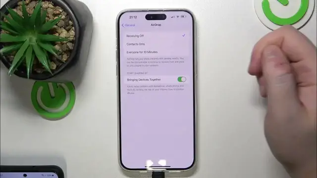 Video thumbnail for How to Turn On Airdrop on iPhone 15 Pro Max?