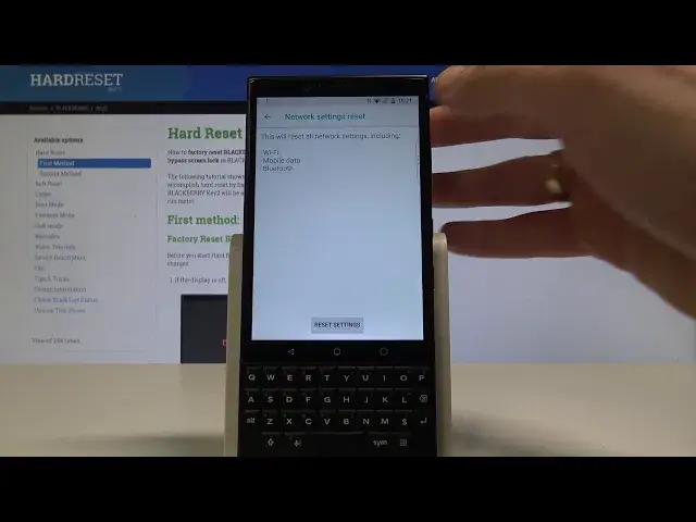 Video thumbnail for How Erase All Customized Settings in BLACKBERRY Key2? – Restore Network Settings