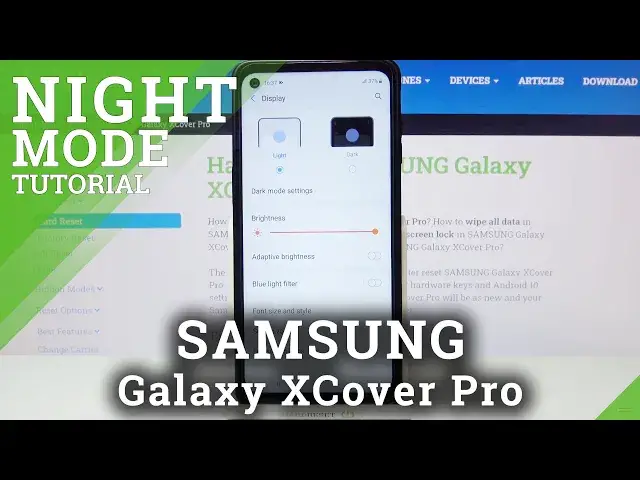 Video thumbnail for How to Enable Eye Comfort Mode in Samsung Galaxy XCover Pro – Visibility Enhancements