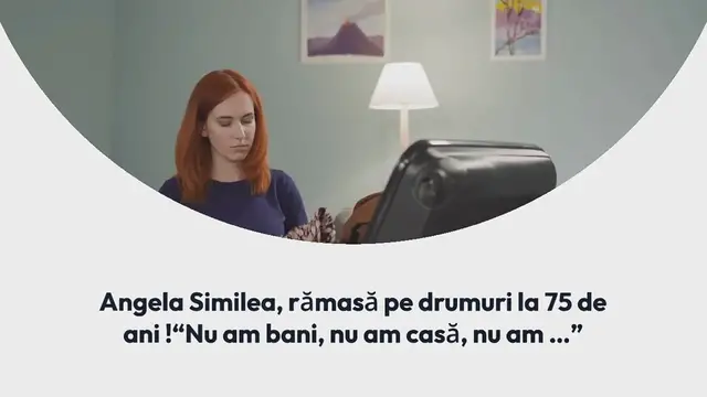 Video thumbnail for Angela Similea, rămasă pe drumuri la 75 de ani ! “Nu am bani, nu am casă, nu am …”