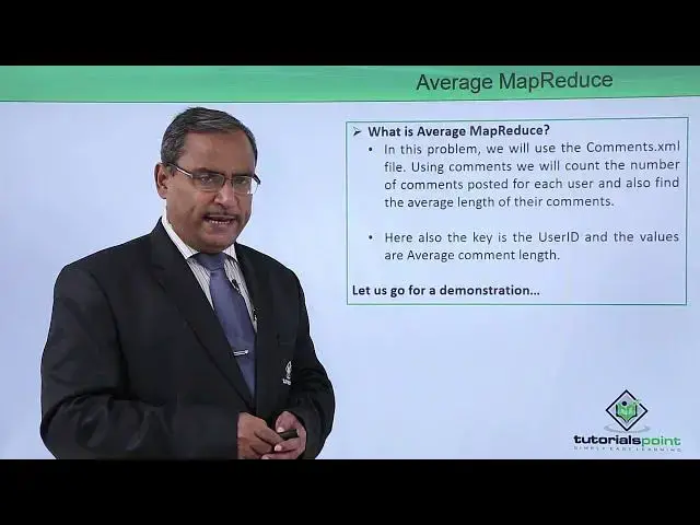 Video thumbnail for MapReduce and Design Patterns - Average MapReduce