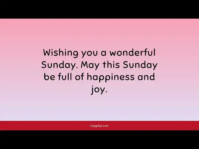 Video thumbnail for Happy Sunday Wishes, Messages and Greetings: Brighten Their Day 🌼☀️