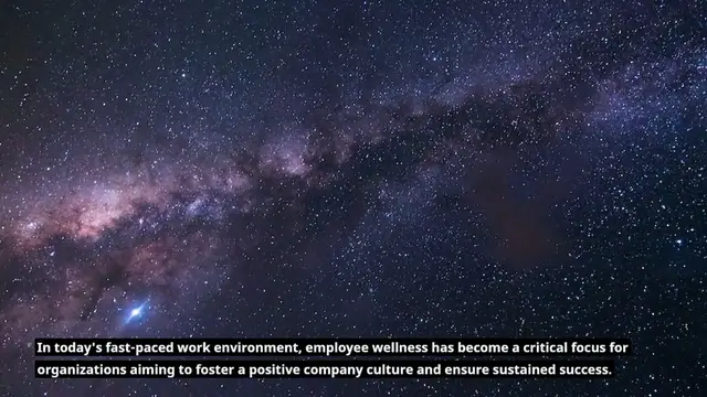 Video thumbnail for Employee Wellness Programs and Company Culture: Promoting Work-Life Balance