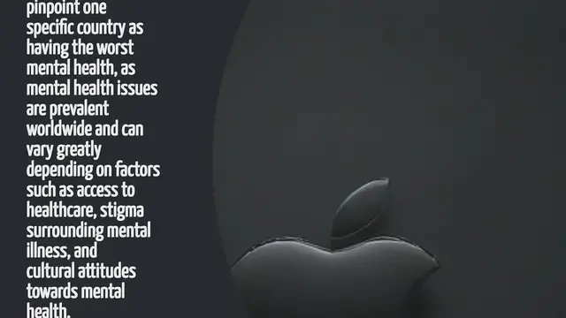 Video thumbnail for What Country Has The Worst Mental Health