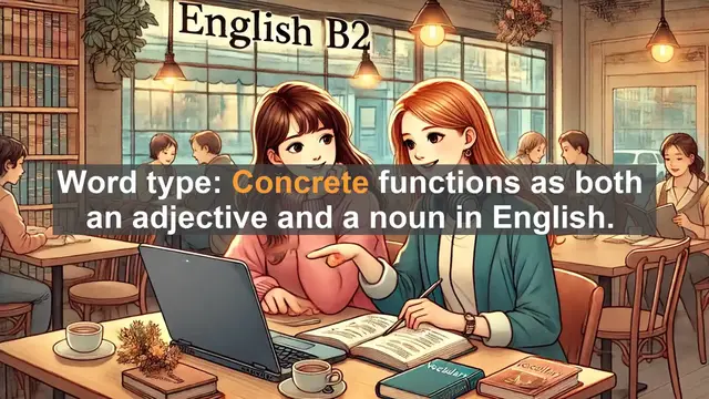 Video thumbnail for 1500 Must Know CEFR B2 Vocabulary - Concrete: A Solid Foundation for English Proficiency