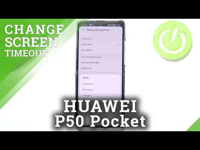 'Video thumbnail for How to Change Screen Timeout in HUAWEI P50 Pocket – Sleep Option'