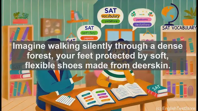 Video thumbnail for 5000 Must Know SAT Vocabulary - Moccasin: A Soft Step into SAT Vocabulary
