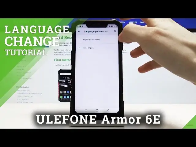 Video thumbnail for How to Change Language in ULEFONE Armor 6E – Language Settings