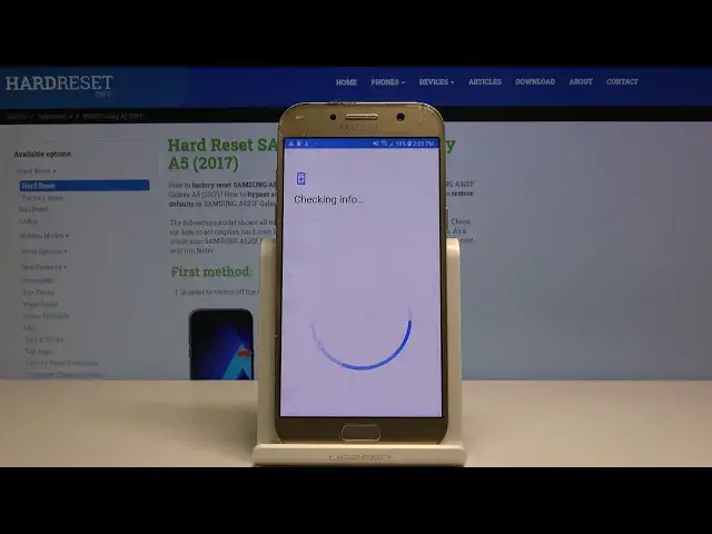 'Video thumbnail for SAMSUNG Galaxy A5 2017 Backup Data / Enable Google Backup'