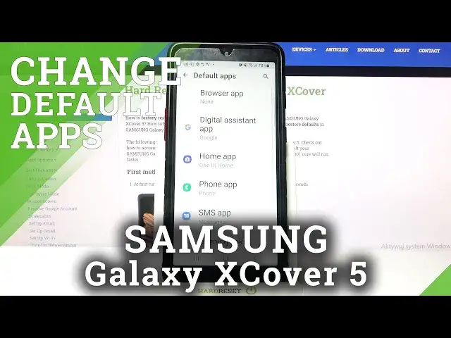 'Video thumbnail for How to Change Default Apps in SAMSUNG Galaxy XCover 5 – Personalize Default Apps'