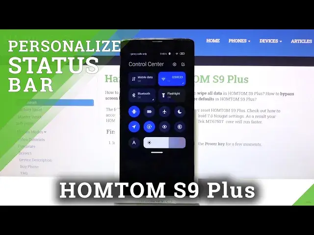 Video thumbnail for Get MIUI Control Center / Customize Notification Bar - HOMTOM S9 Plus