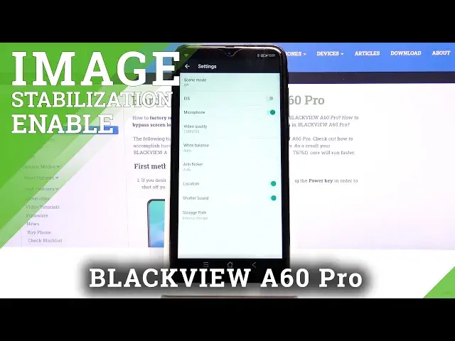 'Video thumbnail for How to Activate Image Stabilization on BLACKVIEW A60 Pro – Optical Image Stabilization'