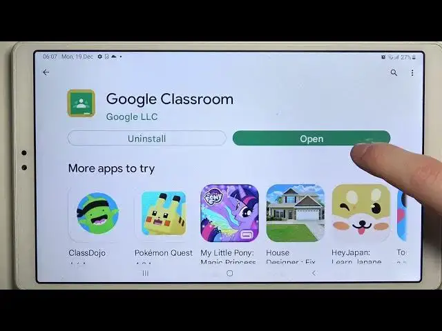 Video thumbnail for How To Install And Join Google Classroom on Samsung Galaxy Tab A7 Lite