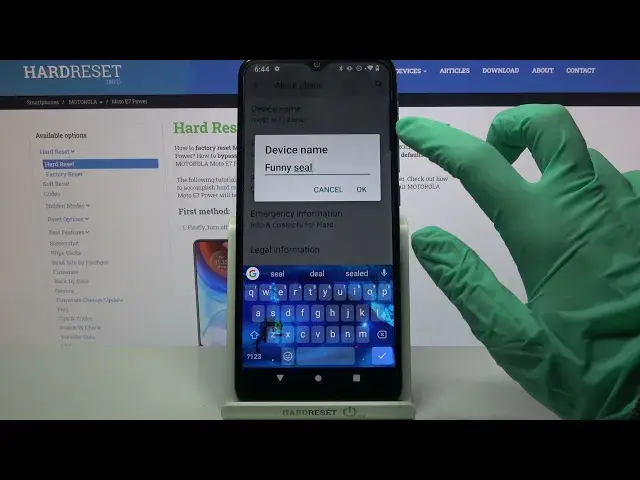 'Video thumbnail for Rename MOTOROLA Moto E7 Power - How to Change Device Name'