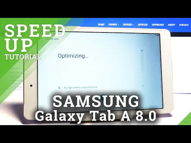 Video thumbnail for How to Speed Up SAMSUNG Galaxy Tab A 8.0’’ - Optimization