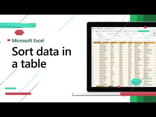Video thumbnail for Sort data in a table in Excel  | Excel Short Clip | Tutorial | #shorts |#itsolzone