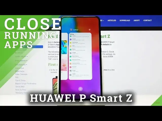 Video thumbnail for How to Turn Off Apps in HUAWEI P Smart Z – Running Apps