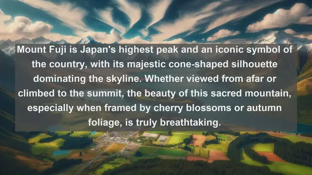 Video thumbnail for Exploring Japan's Natural Beauty: Top 10 Must-See Landscapes