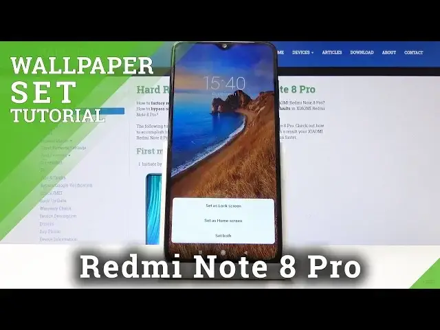 Video thumbnail for How to Change Wallpaper in XIAOMI Redmi Note 8 Pro - Wallpaper Update