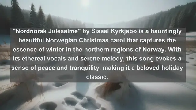 Video thumbnail for Norwegian Musical Gems: Top 10 Beautiful Songs from the Land of Fjords