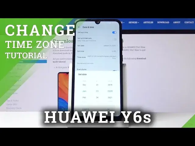 Video thumbnail for How to Change Date & Time in HUAWEI Y6s – Change Time Zone