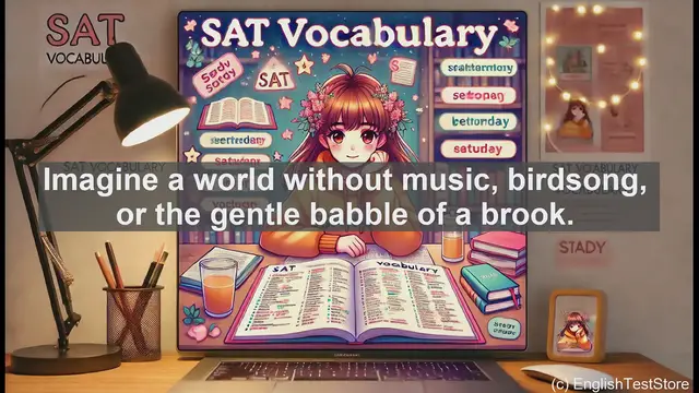 Video thumbnail for 5000 Must Know SAT Vocabulary - Melodious: Exploring the Beauty of Pleasant Sounds