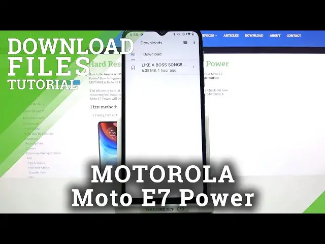'Video thumbnail for How to Find Downloaded Files Location – Open Saved Files on MOTOROLA Moto E7 Power'