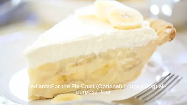 Video thumbnail for Banana cream pie recipe