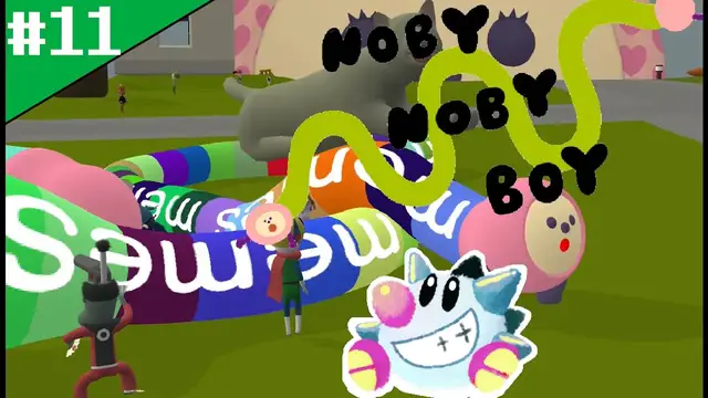 Video thumbnail for Let's Play Noby Noby Boy (11) Gold Poop Planet! (Venus)