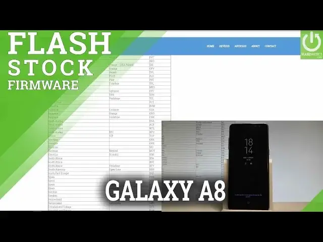 'Video thumbnail for How to Flash SAMSUNG Galaxy A8 (2018) - Upgrade Android |HardReset.info'